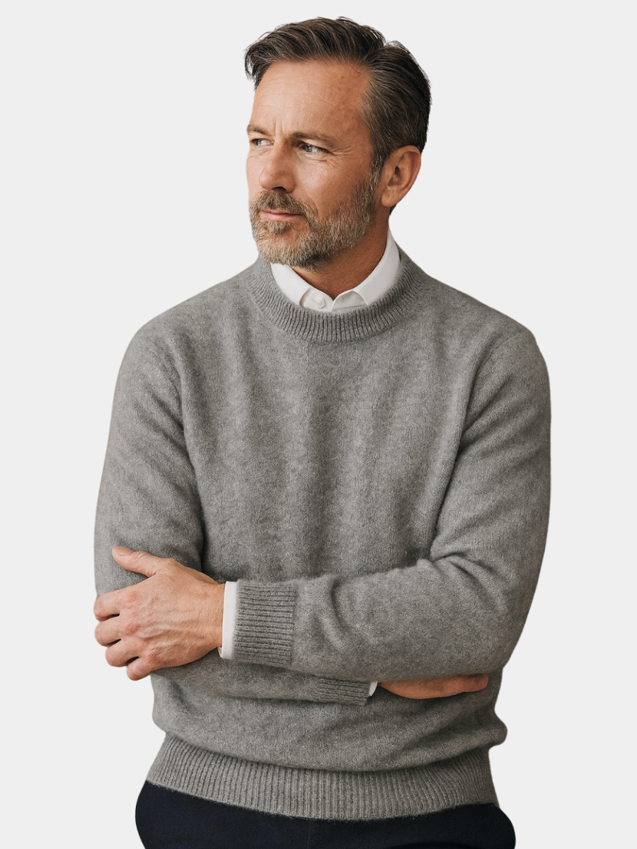 PULLOVER ÉLÉGANT EN CACHEMIRE POUR HOMME