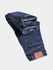 PANTALON EN DENIM THERMIQUE POUR HOMME