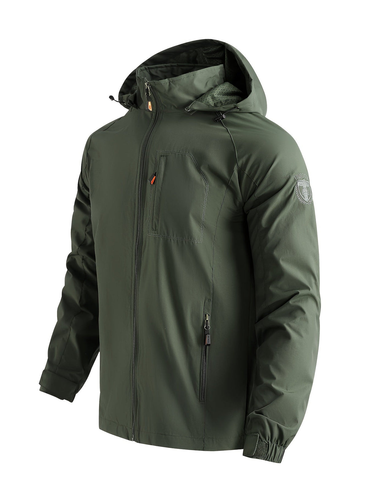 VESTE À CAPUCHE RAGLAN POUR HOMMES