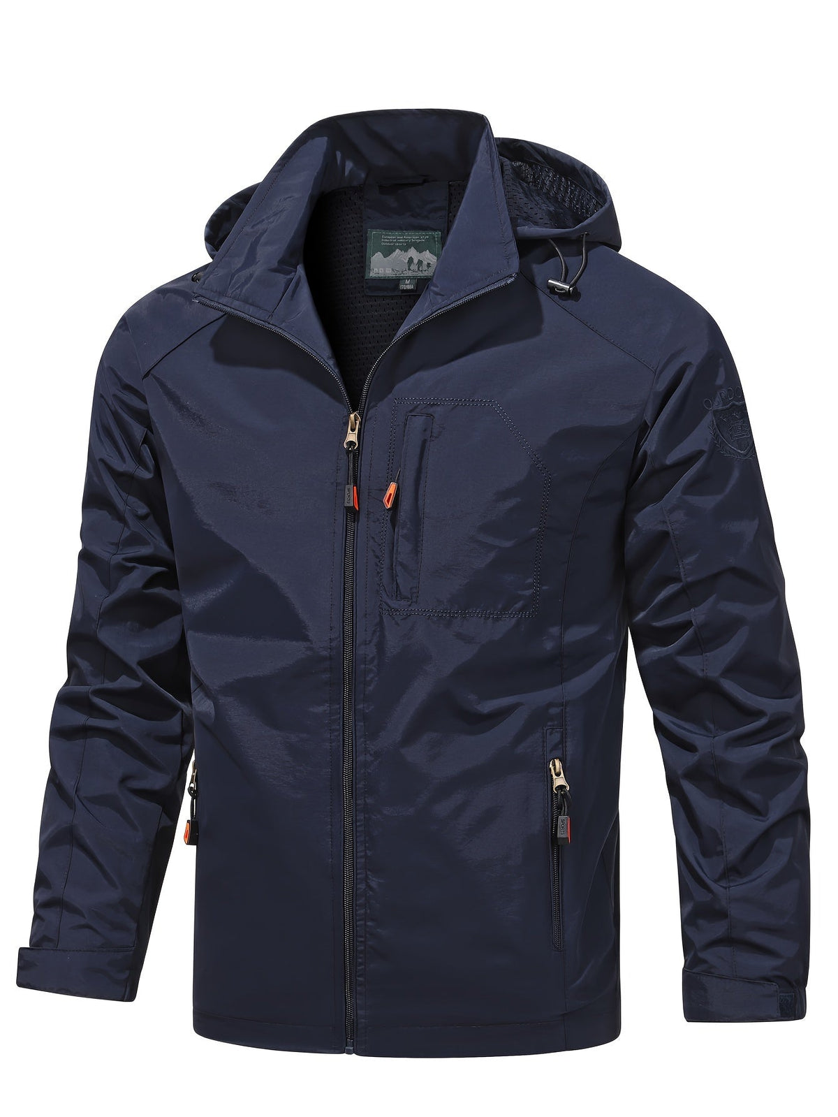 VESTE À CAPUCHE RAGLAN POUR HOMMES