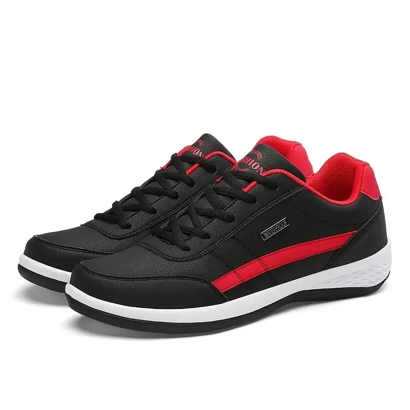 Sneakers Homme en Cuir, Maintien Confort