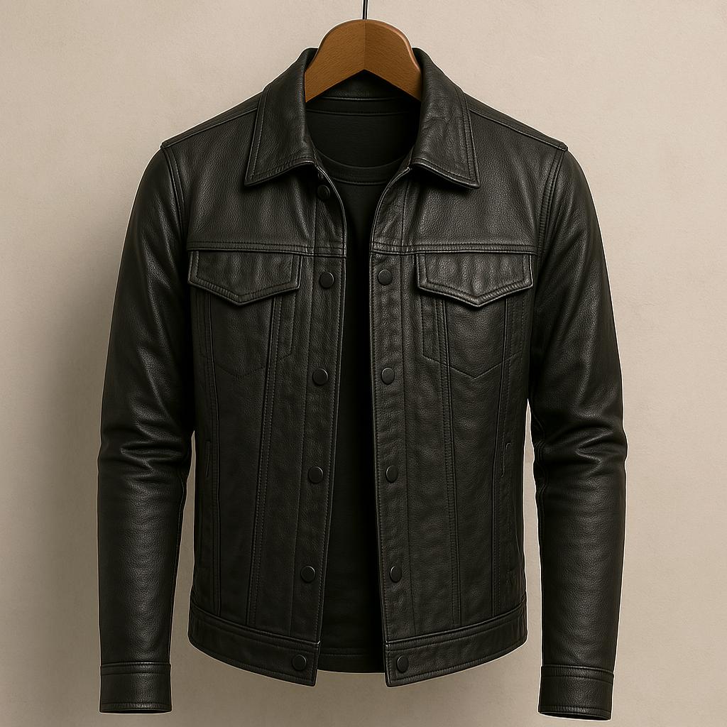VESTE EN CUIR RIDER