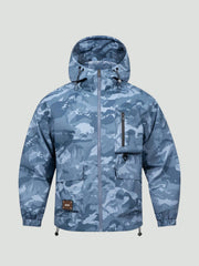 Unisex Jas – Loose Fit – Camouflage met Capuchon
