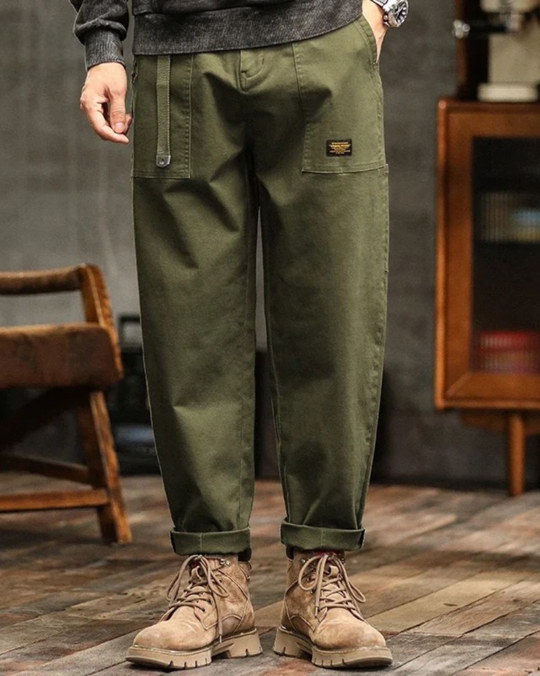 PANTALON CARGO CLASSIQUE POUR HOMME