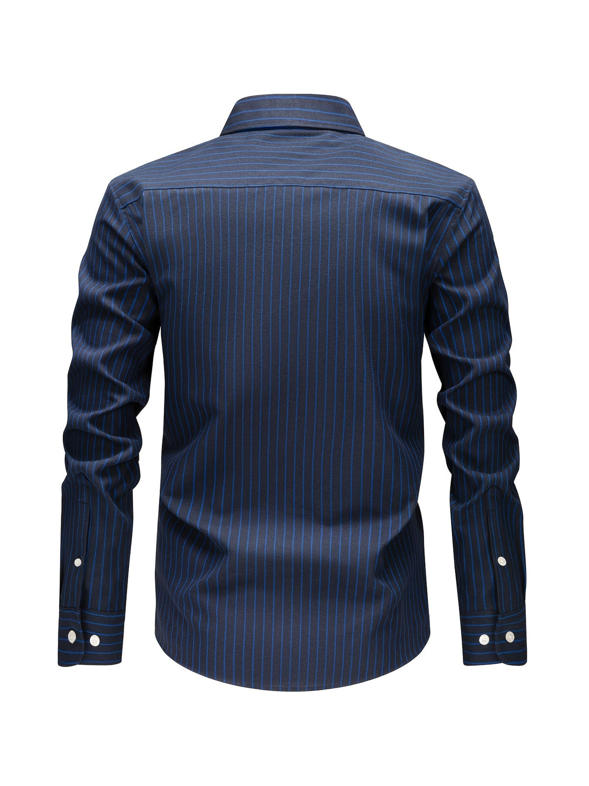 CHEMISE EN COTON À RAYURES POUR HOMMES