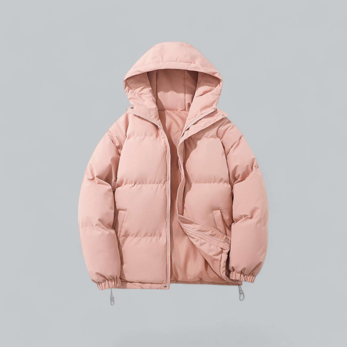 Men's Hooded Puffer Parka Jacket