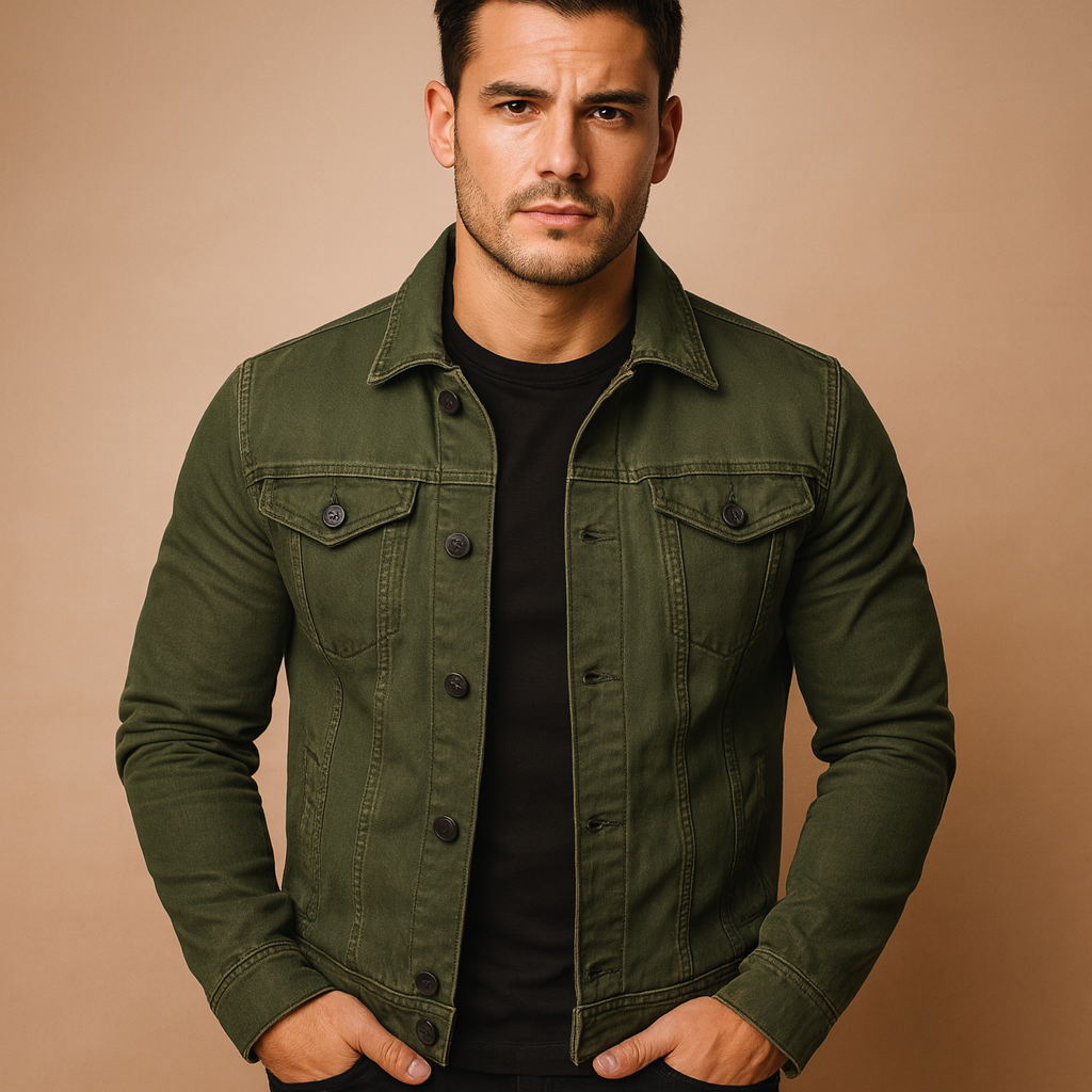 Denim spijkerjack voor heren | Bram