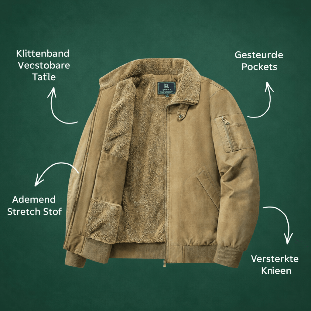 Outdoor Jas – Unisex – Lichtgewicht Water- en Winddicht