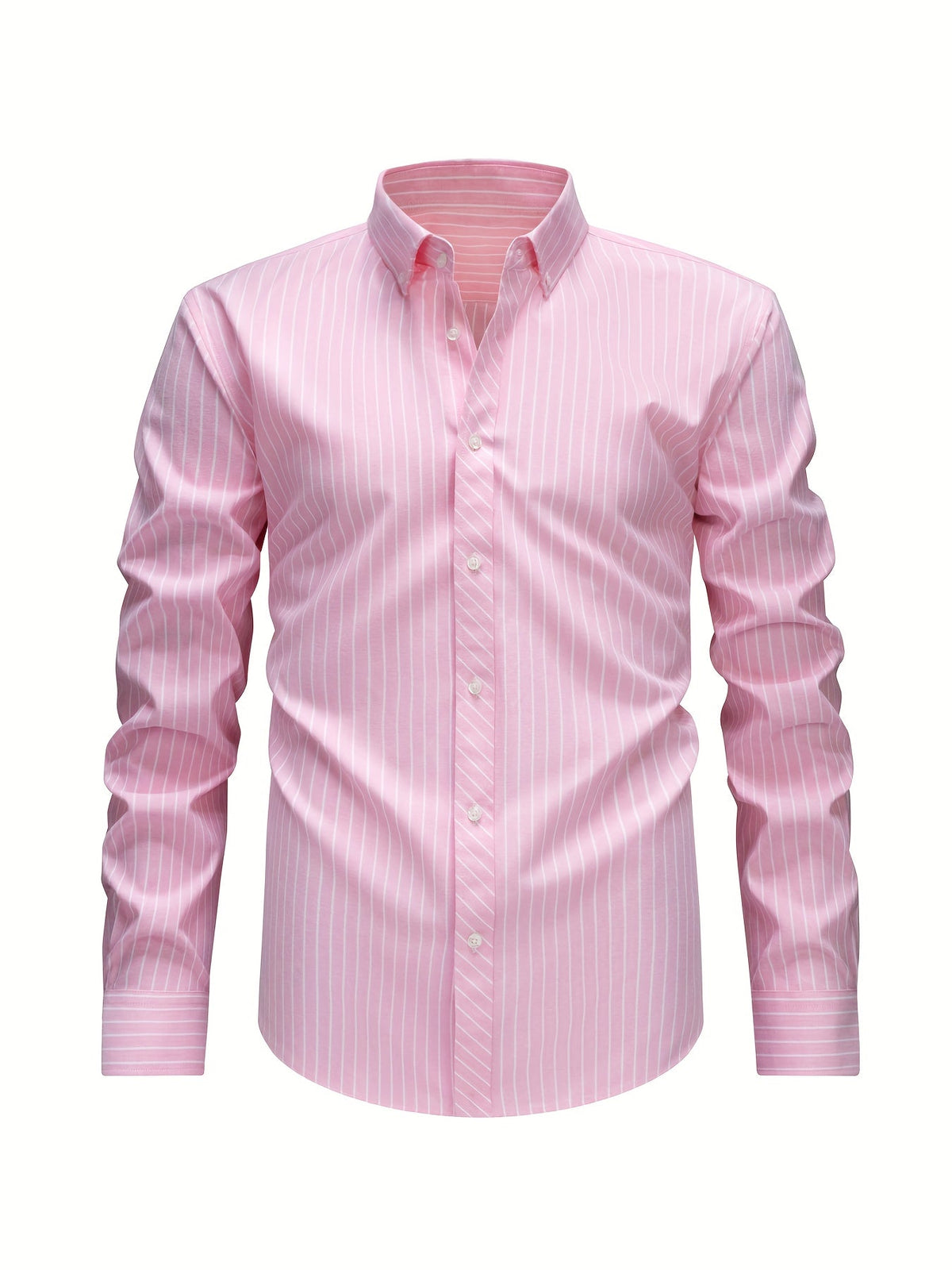 CHEMISE EN COTON À RAYURES POUR HOMMES