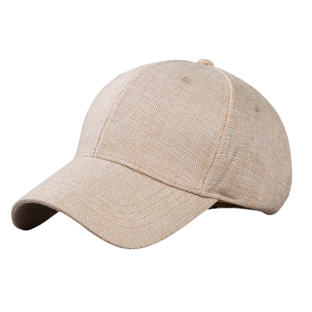 CASQUETTE CLASSIQUE EN LIN POUR HOMMES