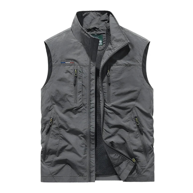 Gilet Sans Manches Multipoches Homme