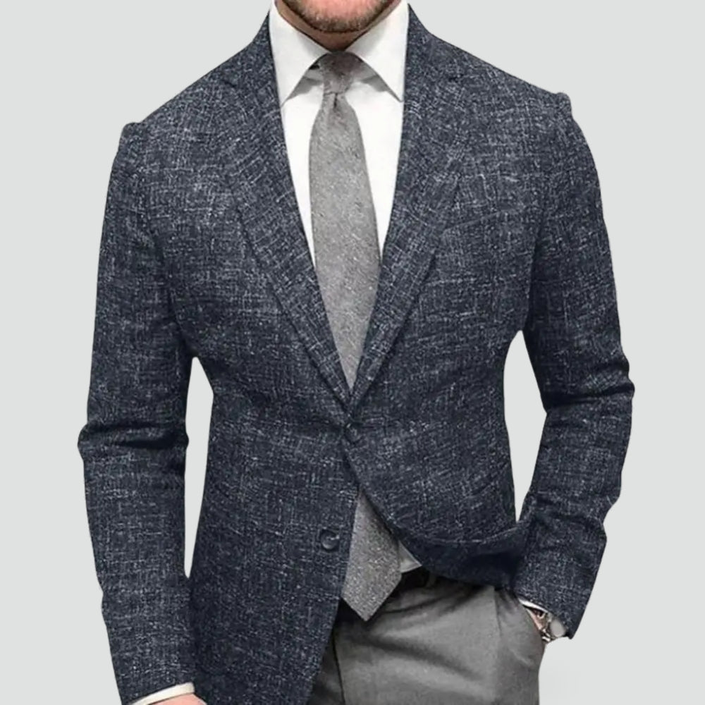 Blazer Homme Tweed Coupe Classique et Moderne