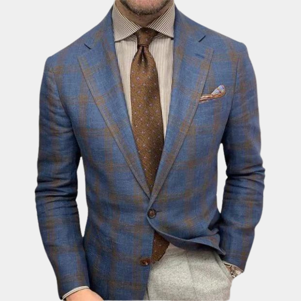 Blazer Homme Tweed Coupe Classique et Moderne