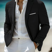 Heren Blazer Polyester Split Zoom - Casual tot Formeel
