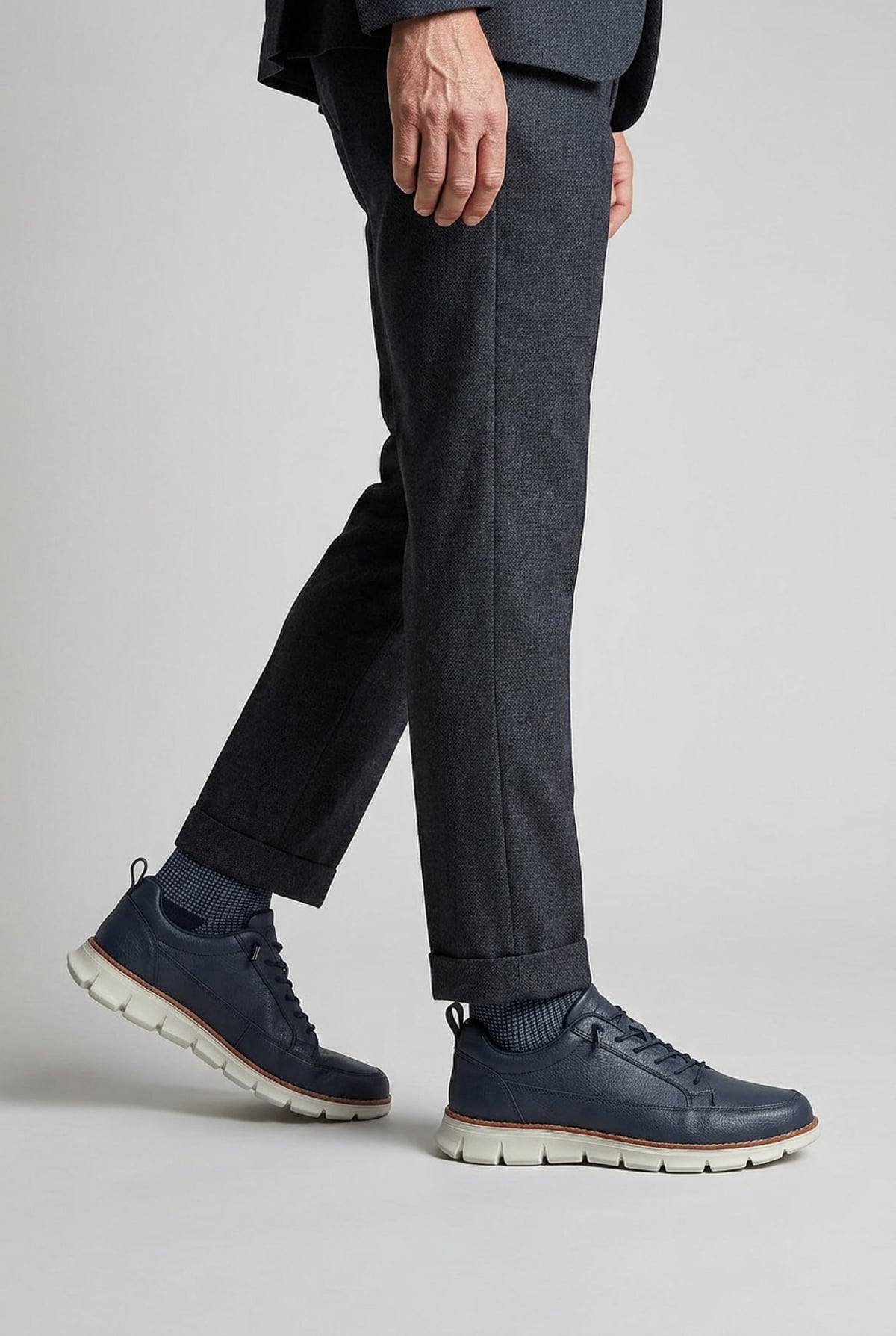 Heren Casual Sneakers met Vetersluiting