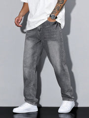 Jean Homme Baggy Coupe Ample Streetwear