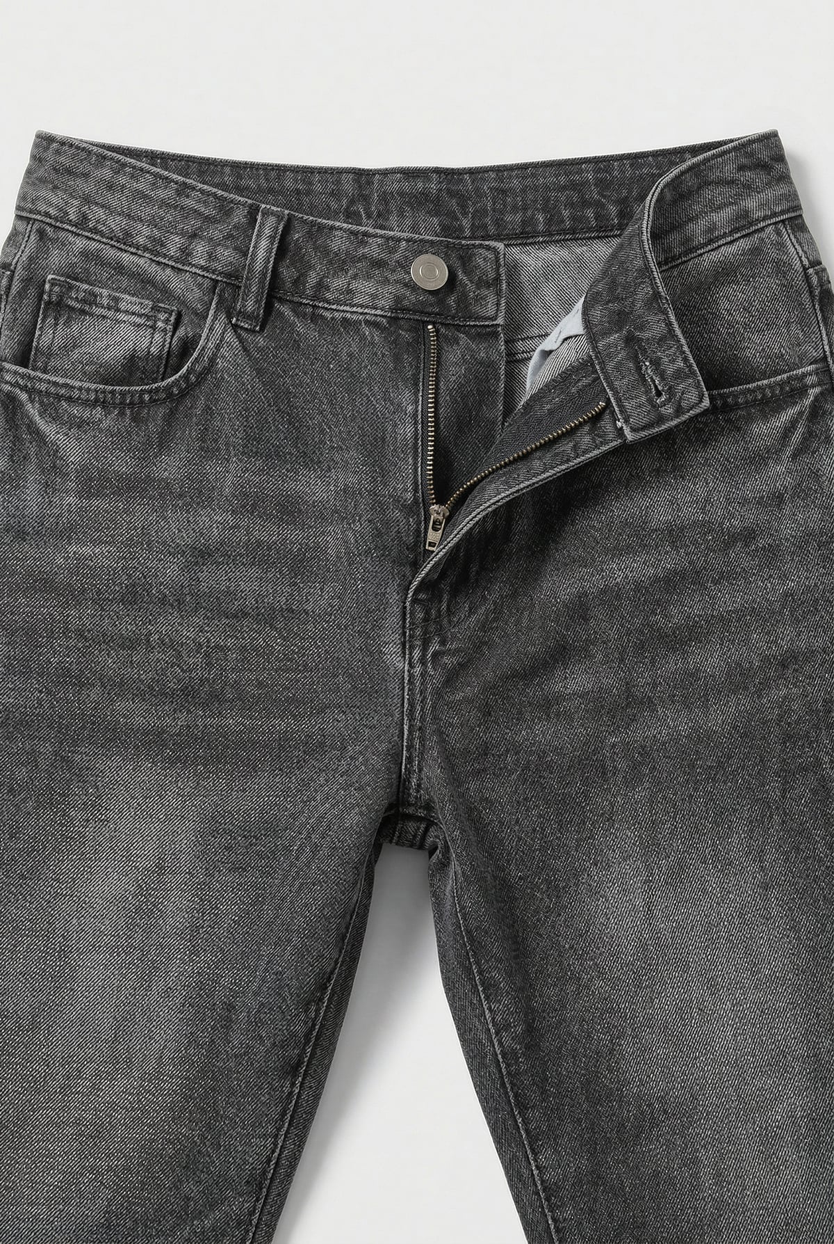 Heren Loose Fit Straight Leg Broek