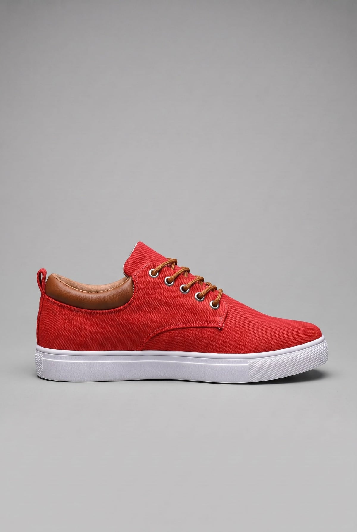 Heren Low-top Sneakers met Witte Zool