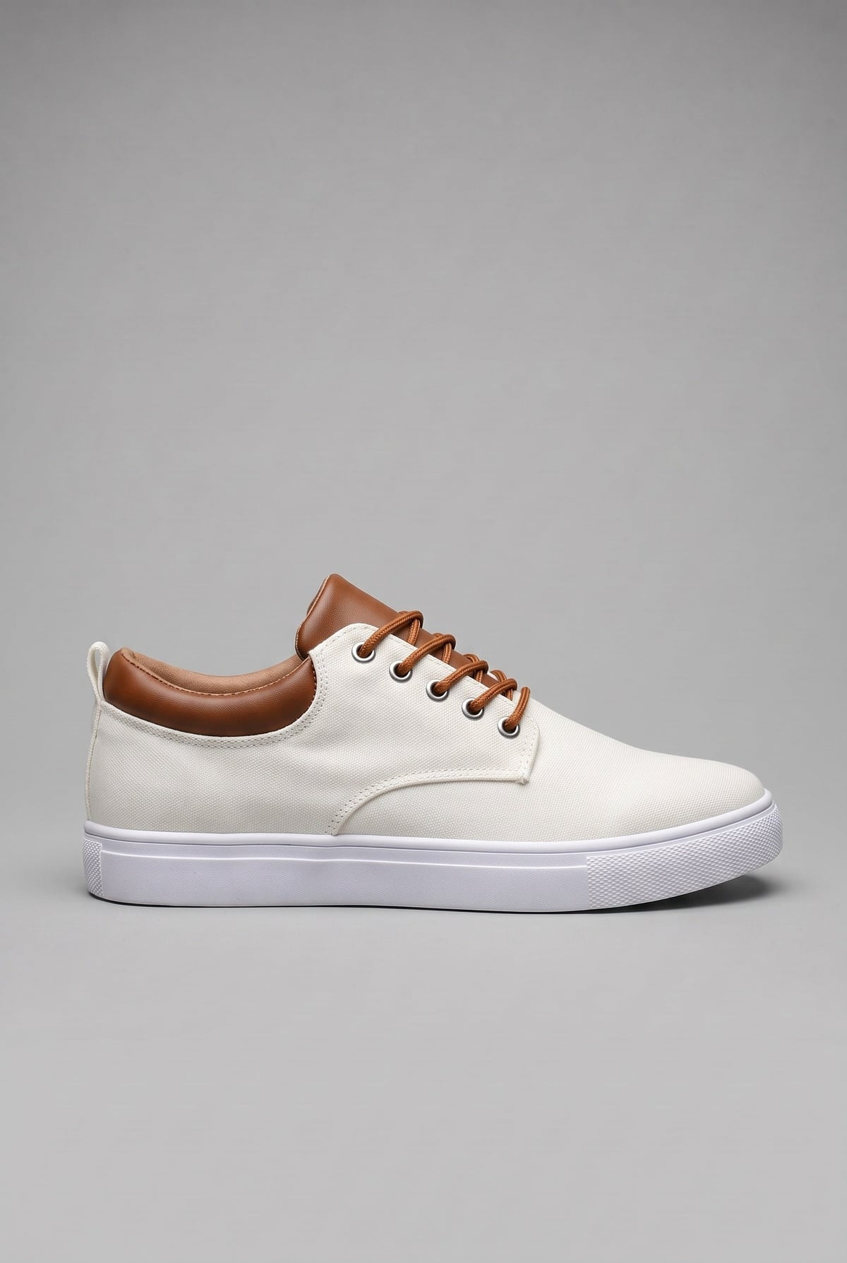 Heren Low-top Sneakers met Witte Zool
