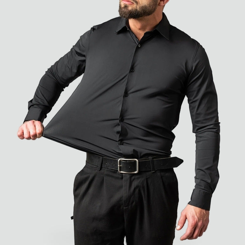 Chemise Homme Stretch Anti-Faux Pli