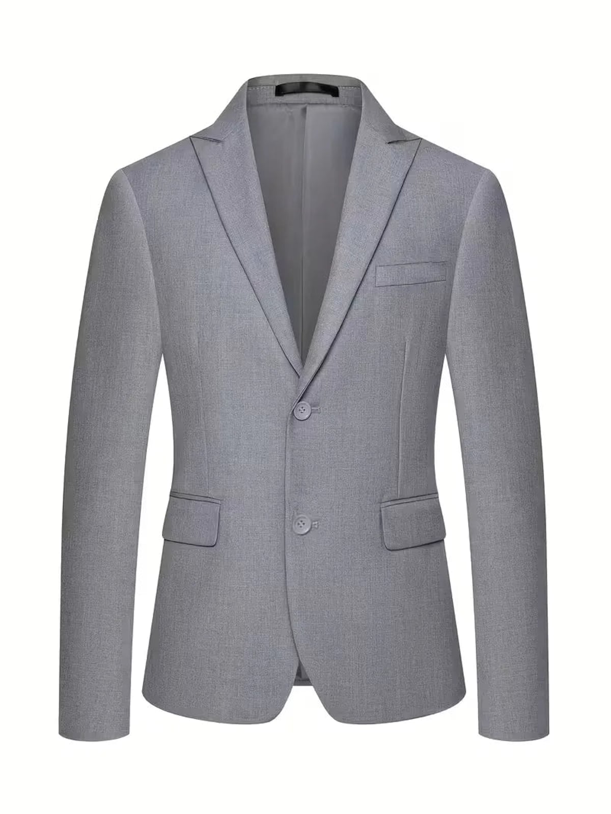 Heren Slim Fit Driedelig Pak met Gilet
