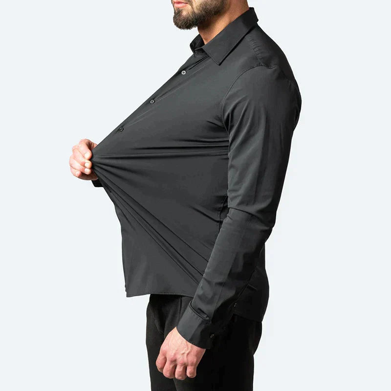 Chemise Stretch Homme Blanche Coupe Slim