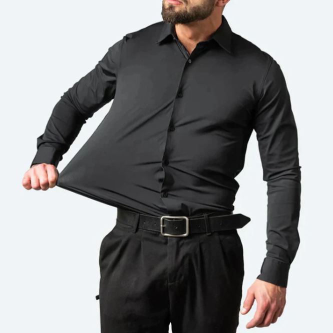 Chemise Stretch Homme Blanche Coupe Slim