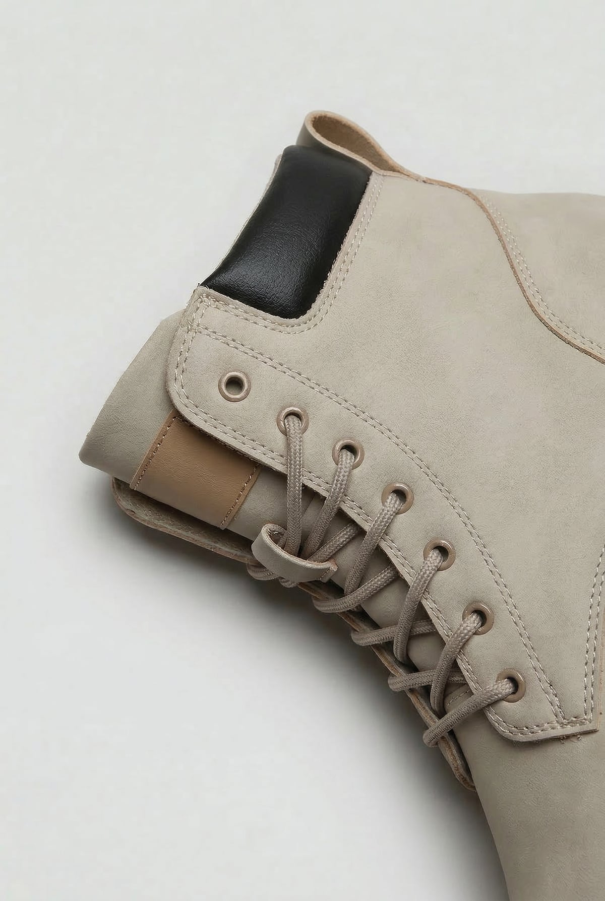 Heren Veterboots met Hoge Enkelsluiting