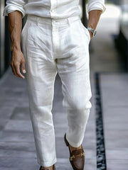 Pantalon d'été en viscose – Coupe classique