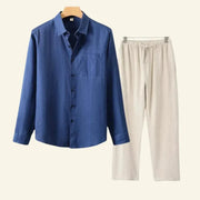 Ensemble Homme Chemise & Pantalon en Lin