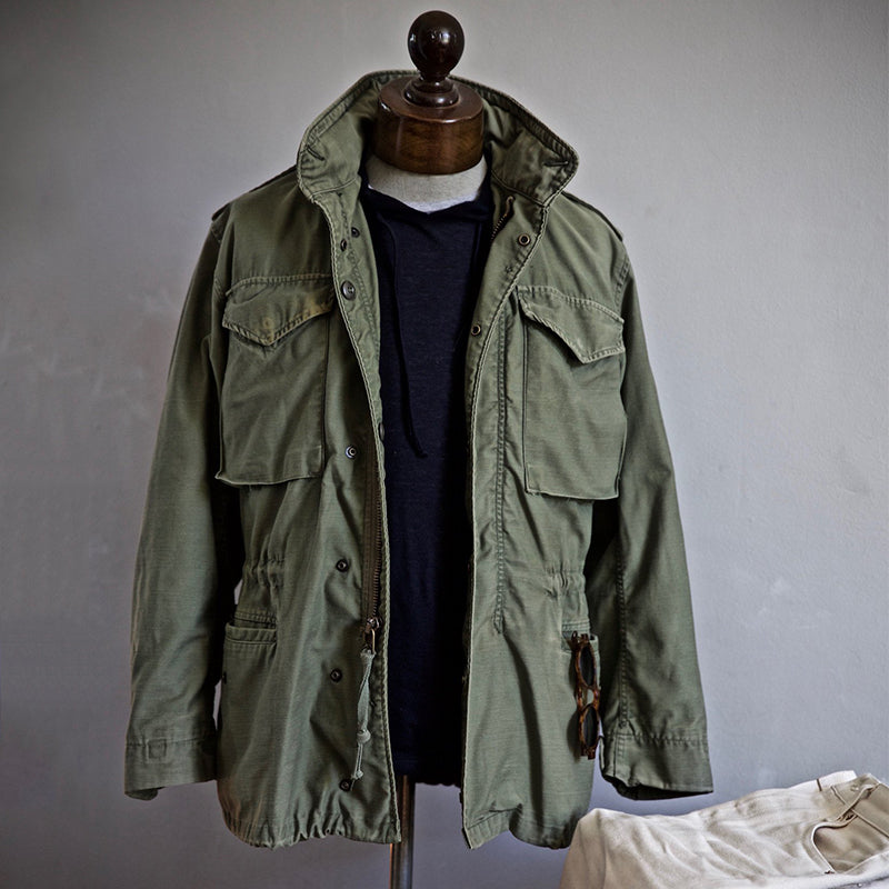 Veste Field Jacket Militaire Vert Kaki