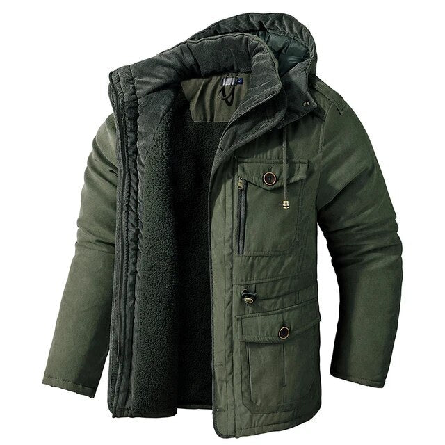 Parka Militaire Homme Doublure Polaire