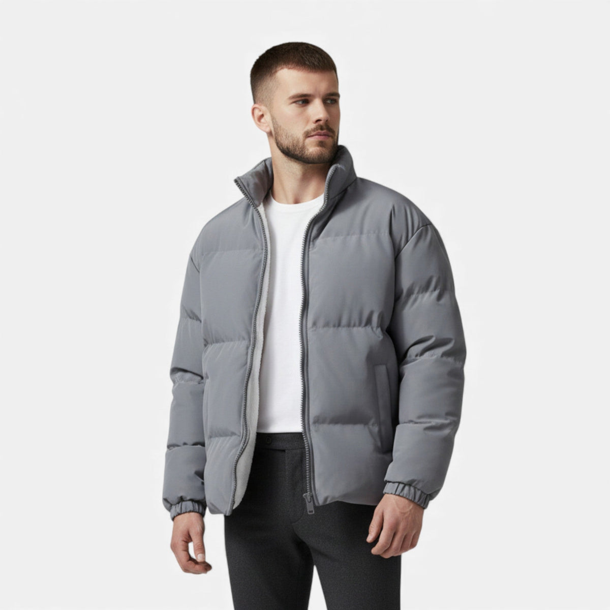 Nedeljko | Quilted Minimal Elevated Puffer Jacket