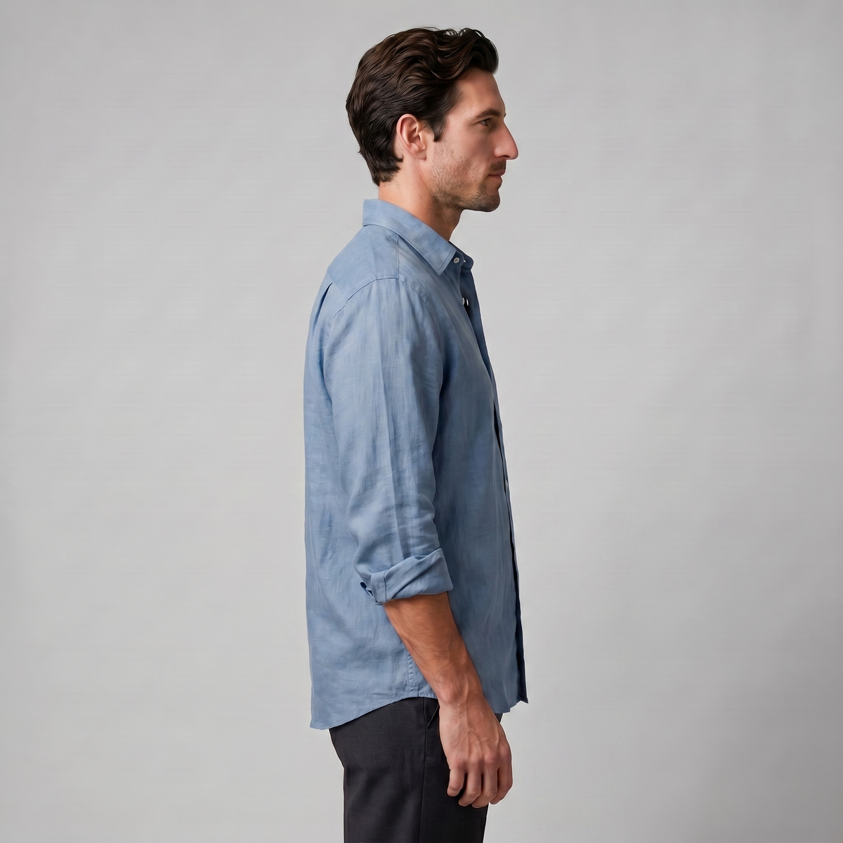 Chemise Homme Oversize Manches Longues
