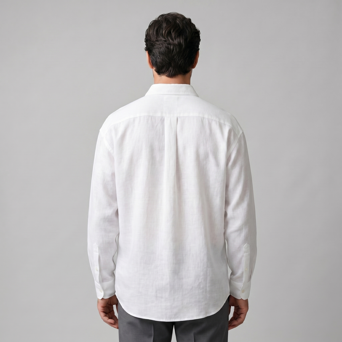 Chemise Homme Oversize Manches Longues