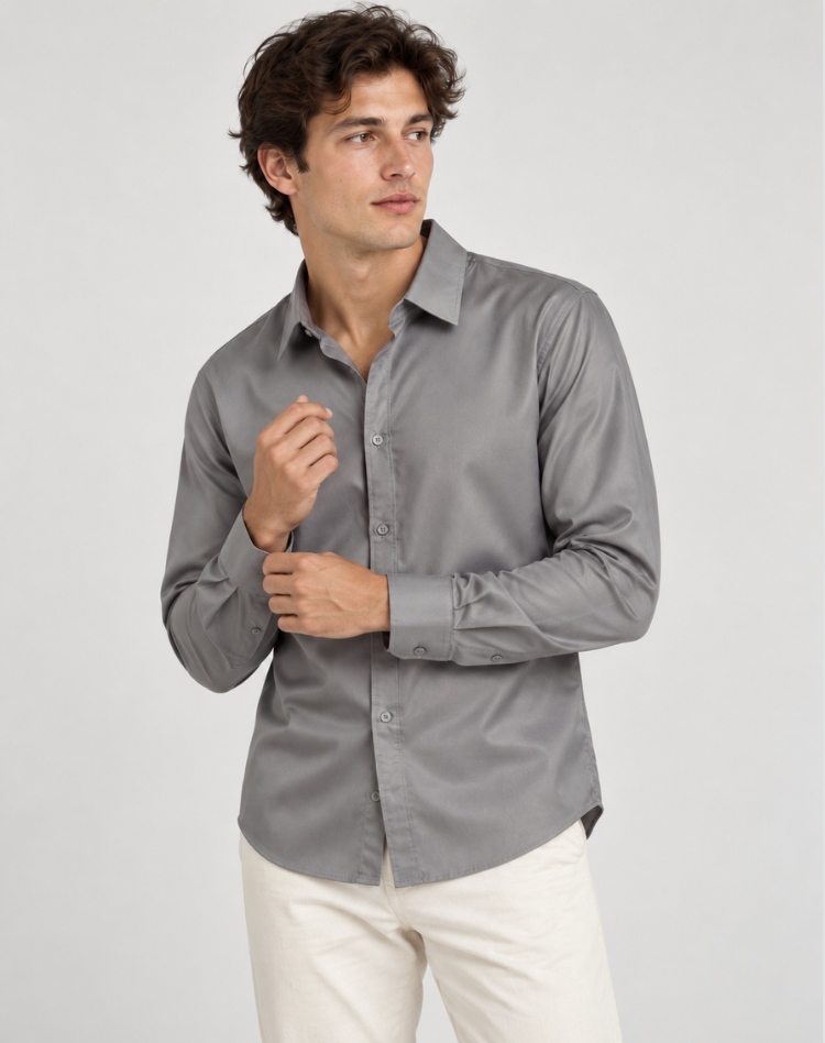 Chemise Homme Stretch Anti-Faux Pli