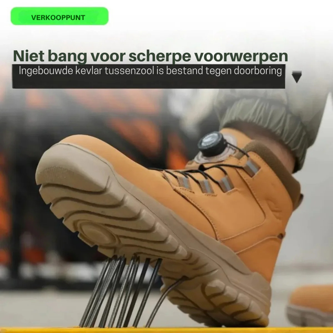 SteelGuard Pro - Veiligheids Schoenen - Beschermende Werkschoenen met Comfort en Grip