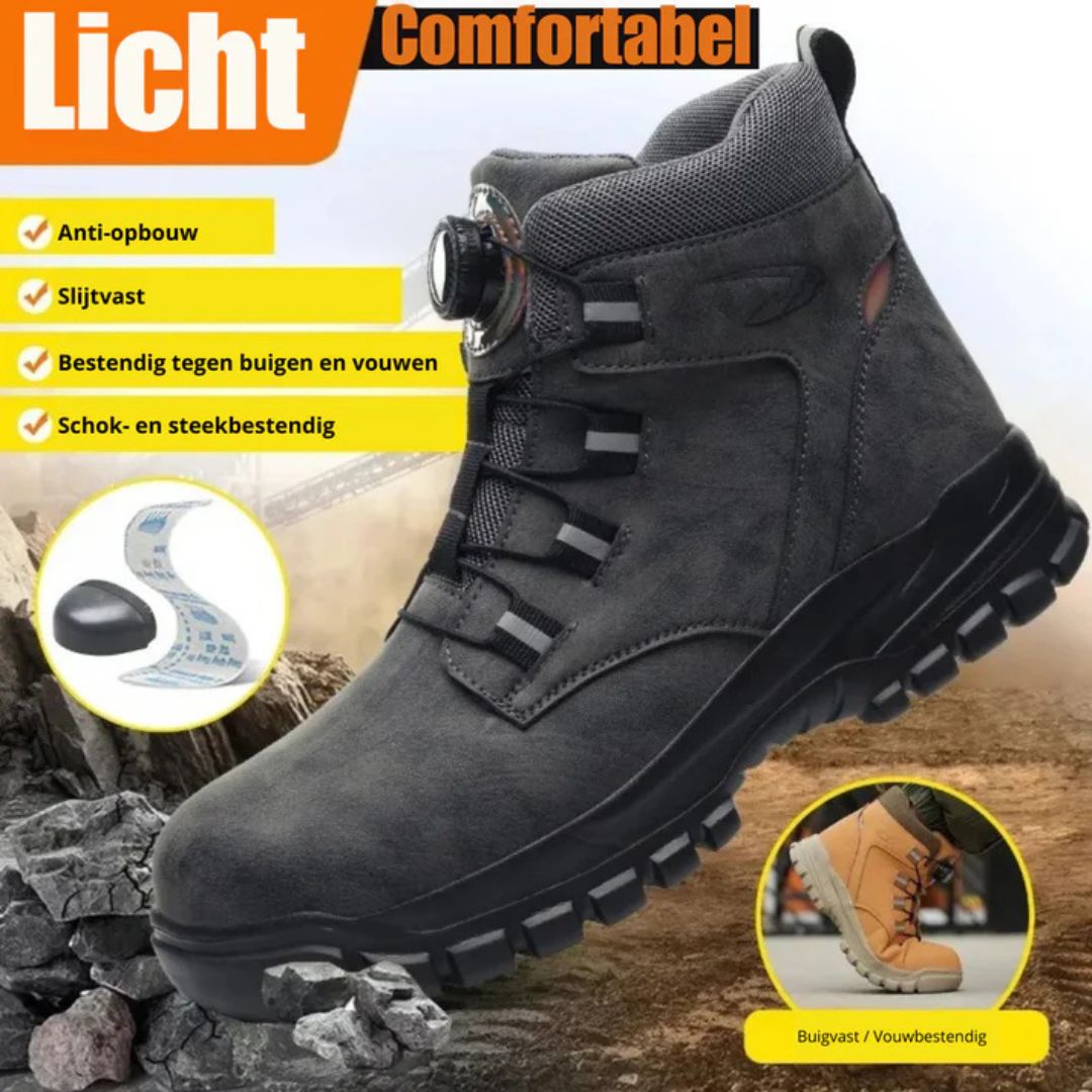 SteelGuard Pro - Veiligheids Schoenen - Beschermende Werkschoenen met Comfort en Grip
