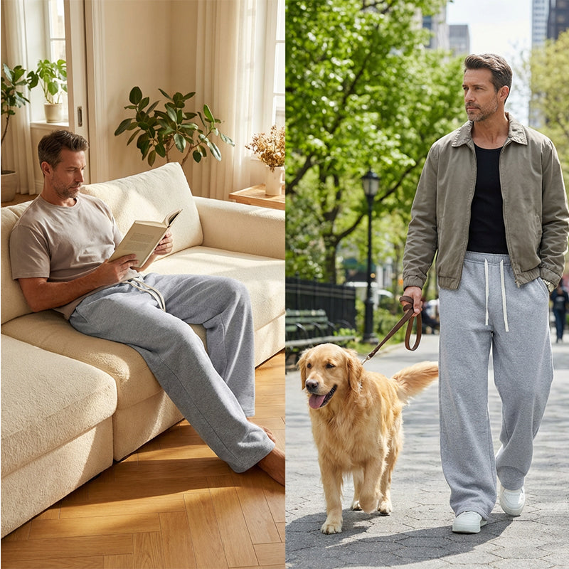 Pantalon décontracté à coupe décontractée